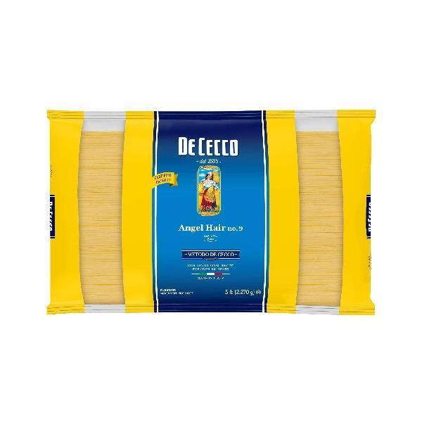De Cecco Pasta Capellini 5 Pound Each - 4 Per Case.