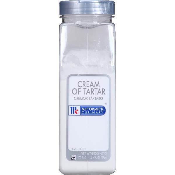 Mccormick Culinary Cream Of Tartar 25 Ounce Size - 6 Per Case.