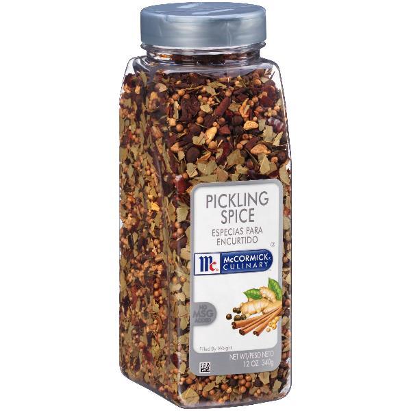 Mccormick Culinary Pickling Spice 12 Ounce Size - 6 Per Case.