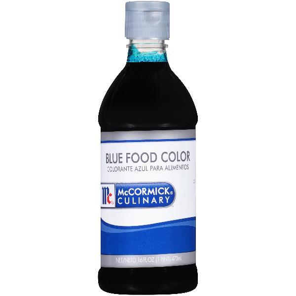 Mccormick Blue Food Color 1 Pt - 6 Per Case.