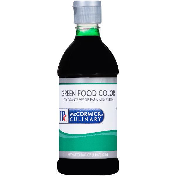 Mccormick Culinary Green Food Color Pt 1 Pt - 6 Per Case.