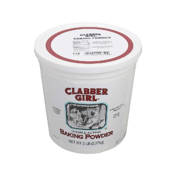 Cs Clabber Girl Gluten Free Double Actingbaking Powder 5 Pound Each - 6 Per Case.