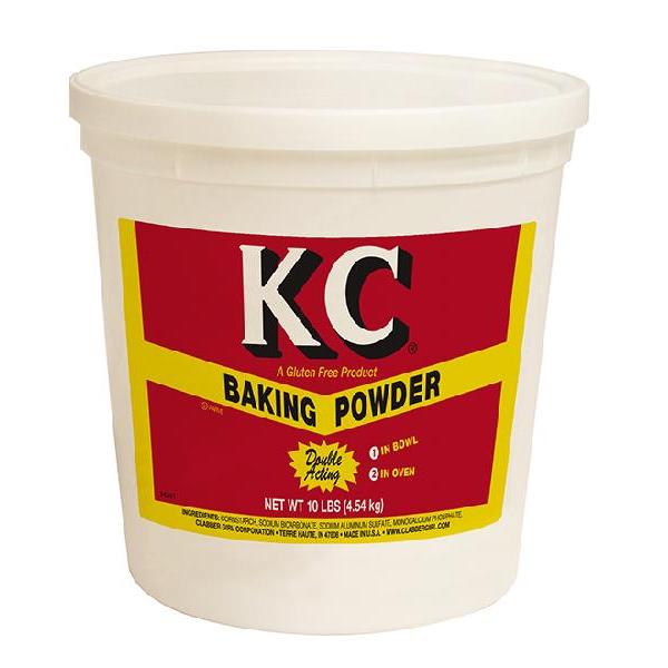 Kc Baking Powder Gluten Free 10 Pound Each - 4 Per Case.