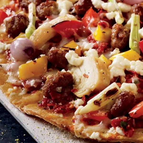 Bonici Pizza Crust Thin No Edge 4" 8.8 Ounce Size - 40 Per Case.