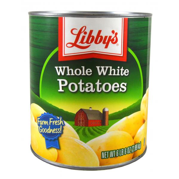 Libby's Fancy Whole Potato 102 Ounce Size - 6 Per Case.