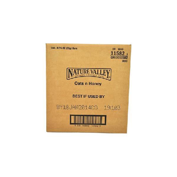 Nature Valley™ Crunchy Granola Bars Oats 'n Honey 0.74 Ounce Size - 144 Per Case.