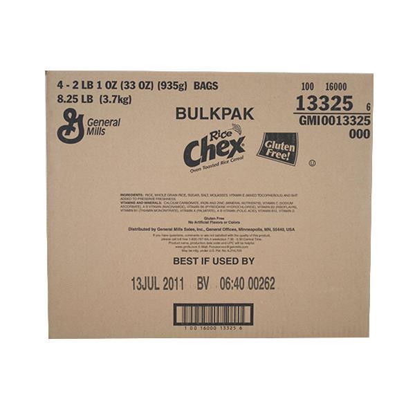 Rice Chex™ Cereal Bulkpack 33 Ounce Size - 4 Per Case.