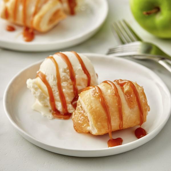 Pillsbury™ Frozen Strudel Bites® Dough Sugared Apple 16 Pound Each - 1 Per Case.