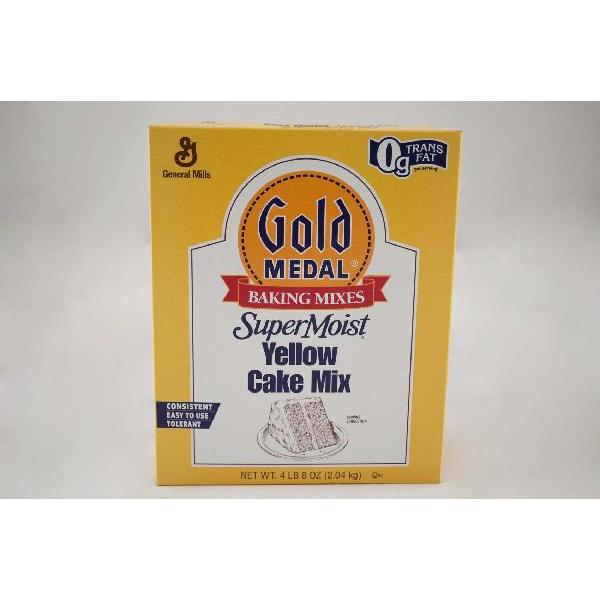 Gold Medal™ Cake Mix Super Moist™ Yellow 4.5 Pound Each - 6 Per Case.