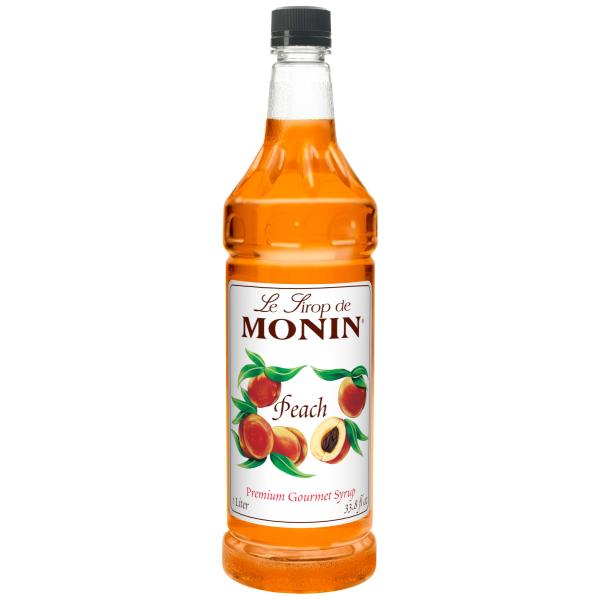 Monin Peach 1 Liter - 4 Per Case.