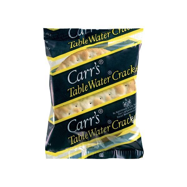 Carr's Table Water Cracker Original 200 Count Packs - 1 Per Case.
