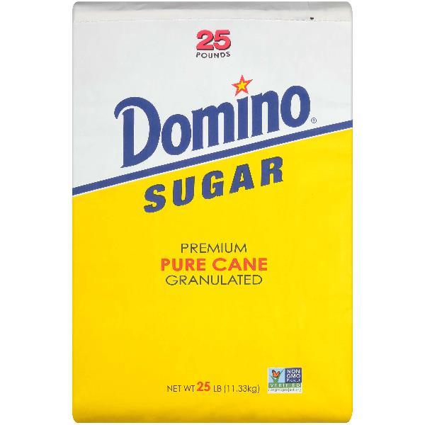 Domino Cane Sugar Granulated 1-25 Pound Kosher; Non-gmo 1-25 Pound