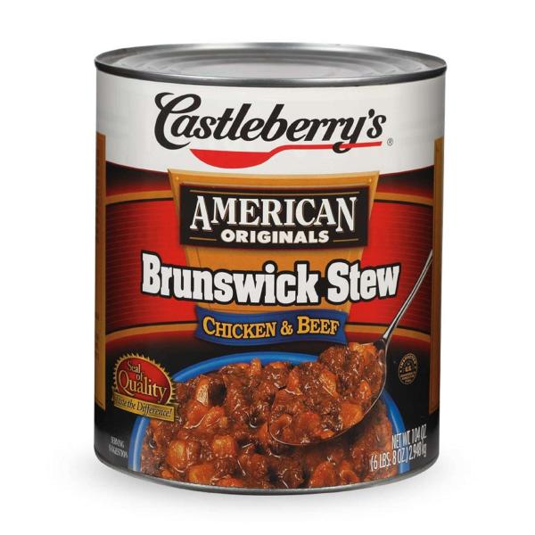 Brunswick Stewchicken & Beef 104 Ounce Size - 6 Per Case.