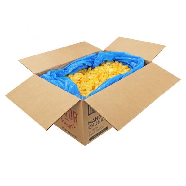 Mango Chunks Individual Quick Frozen 30 Pound Each - 1 Per Case.