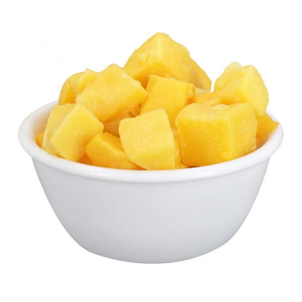 Mango Chunks Individual Quick Frozen 30 Pound Each - 1 Per Case.