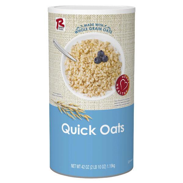Ralston Foods Quick Oats 42 Ounce Size - 12 Per Case