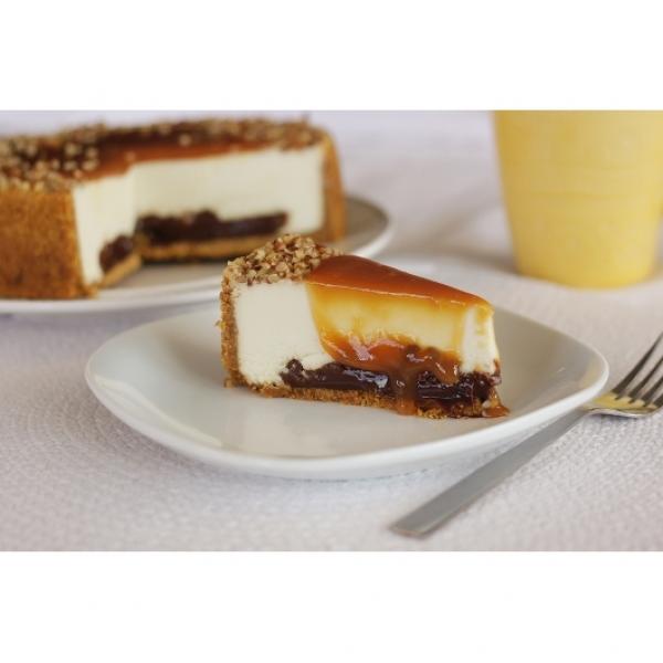 Dianne's Cake Gourmet Turtle Cheesecake 96 Ounce Size - 2 Per Case.