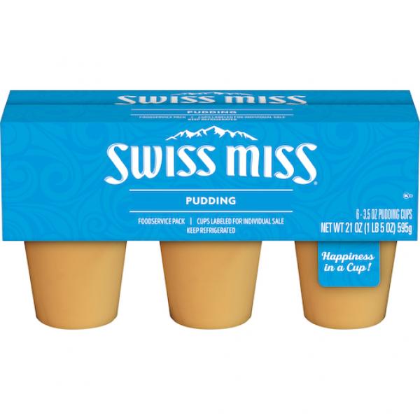 Swiss Miss Butterscotch Pudding 3.5 Ounce Size - 8 Per Case.