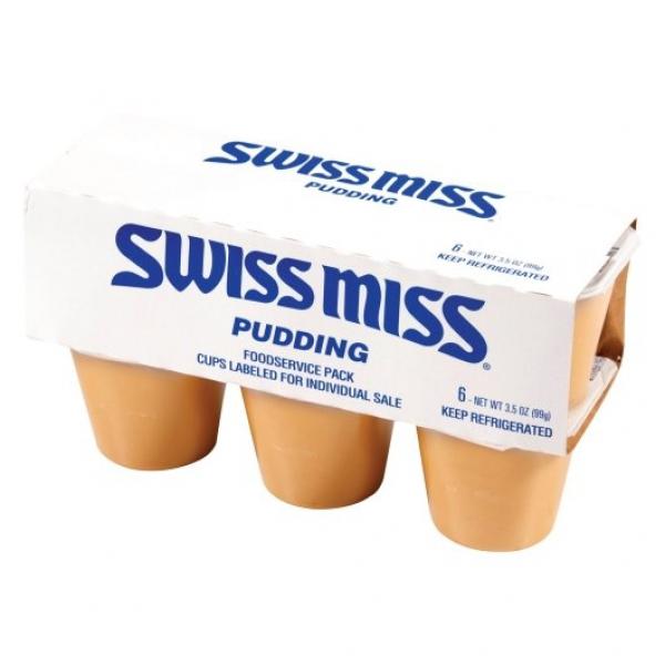 Swiss Miss Butterscotch Pudding 3.5 Ounce Size - 8 Per Case.
