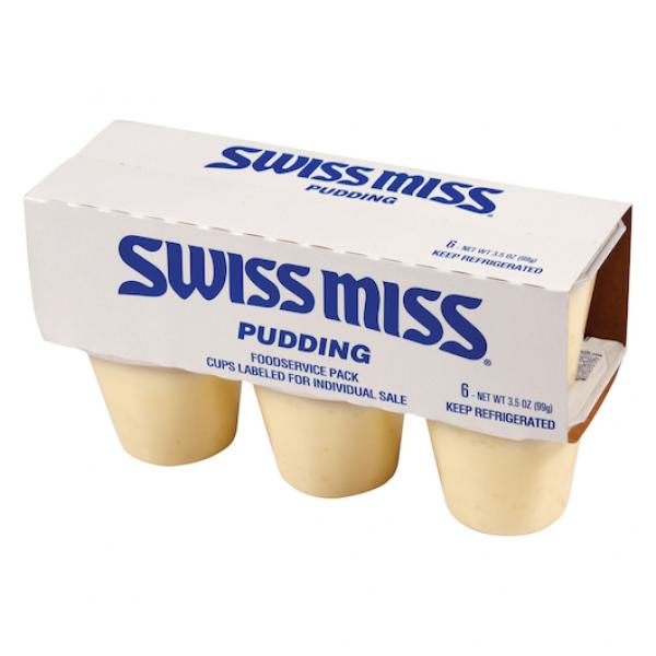 Swiss Miss Tapioca Pudding 3.5 Ounce Size - 8 Per Case.