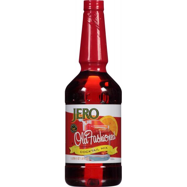 Jero Old Fashion Drink Mix 33.8 Ounce Size - 12 Per Case.