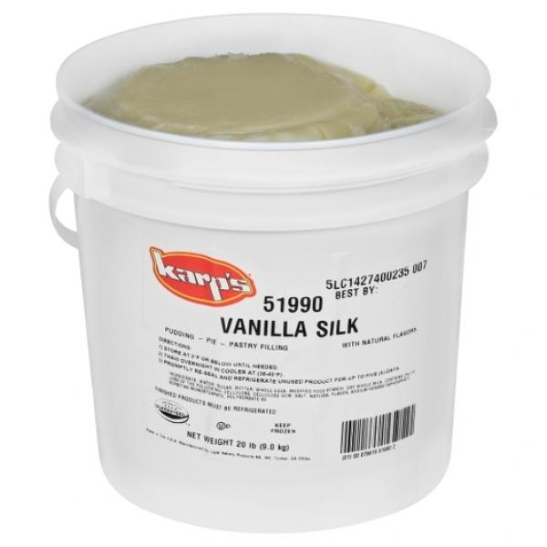 Filling Karp's Vanilla Silk 20 Pound Each - 1 Per Case.