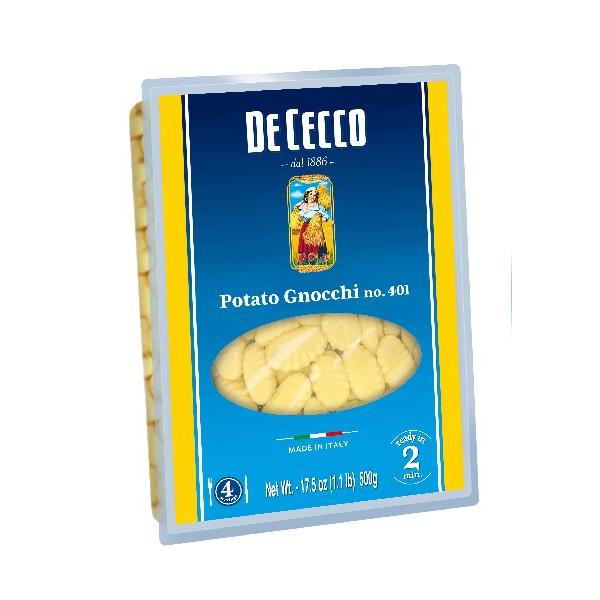 De Cecco Pasta Potato Gnocchi 1.1 Pound Each - 12 Per Case.