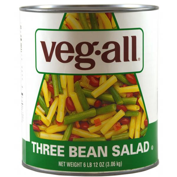 Bean Veg All Bean Salad 108 Ounce Size - 6 Per Case.