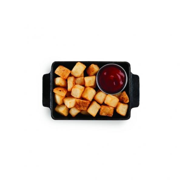 Mccain Signature Hash Brown Cubes Skin On Xs 5 Pound Each - 6 Per Case.