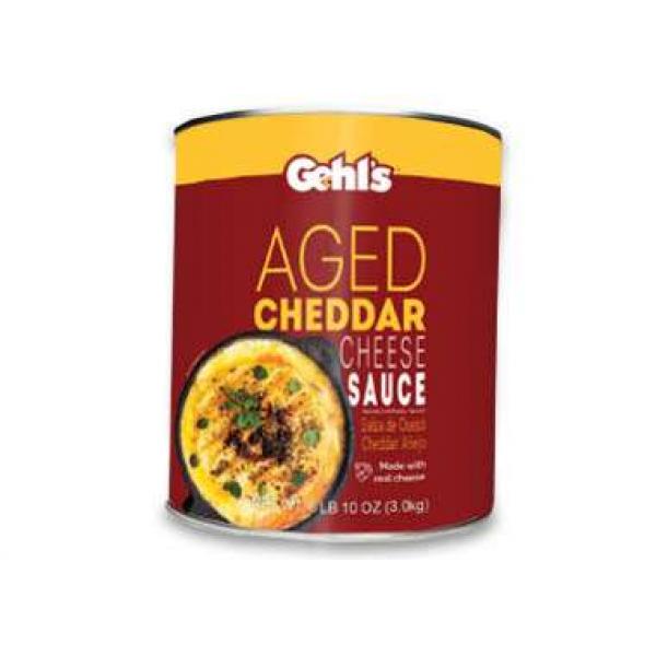 Gehl's Aged Cheddar 106 Ounce Size - 6 Per Case.