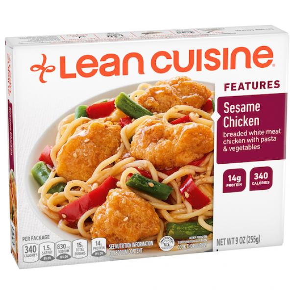 Lean Cuisine Sesame Chicken X9 Ounce Size - 12 Per Case.