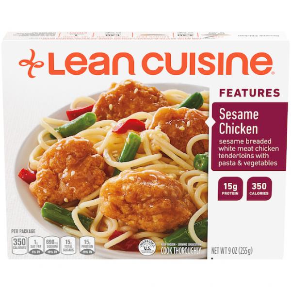 Lean Cuisine Sesame Chicken X9 Ounce Size - 12 Per Case.