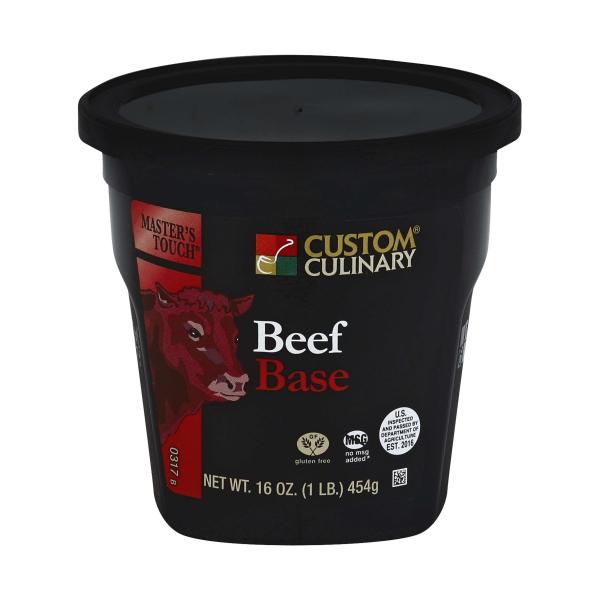 Base Beef Gluten Free No Msg Added Paste 1 Pound Each - 6 Per Case.