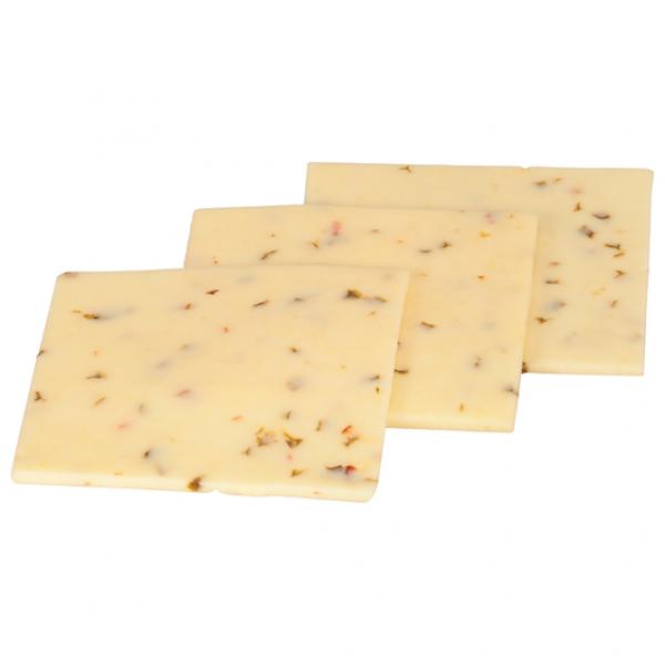Land-O-Lakes® Readi Pac® Monterey Jack Cheese With Jalapeno Peppers 1.5 Pound Each - 8 Per Case.