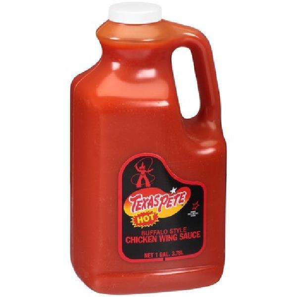 Texas Pete Sauce Hot Wing 1 Gallon - 4 Per Case.