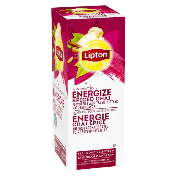Lipton Tea Lipton Spiced Chai Tea 28 Count Packs - 6 Per Case.
