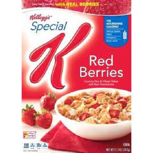 Kellogg's Special K Cereal Red Berries44 Ounce Size - 4 Per Case.