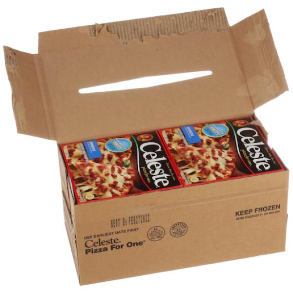 Pizza For One Celeste Pepperoni 5 Ounce Size - 12 Per Case.