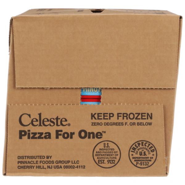 Pizza For One Celeste Pepperoni 5 Ounce Size - 12 Per Case.