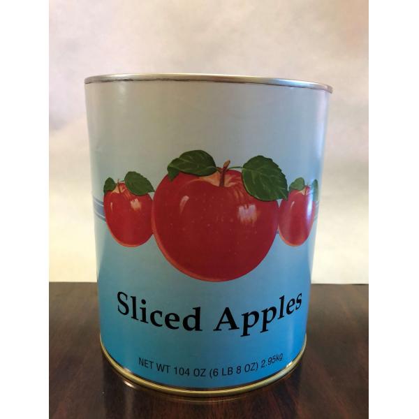 Commodity Sliced Apple In Water Apple Can 10 Cans - 6 Per Case.