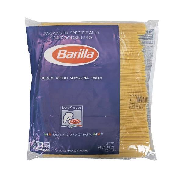 Spaghetti Barilla USA 160 Ounce Size - 2 Per Case.