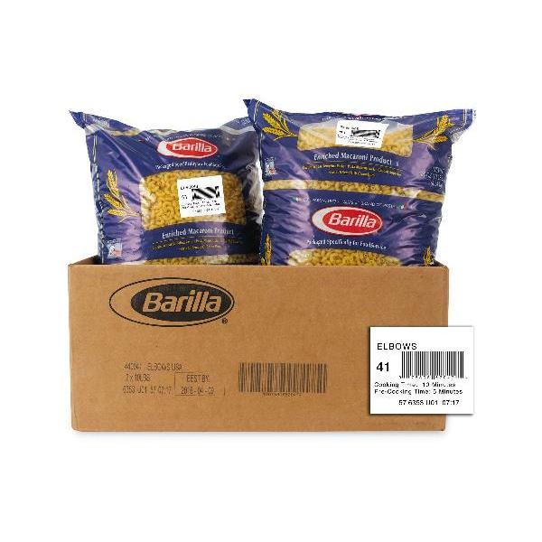 Elbows Barilla USA 160 Ounce Size - 2 Per Case.