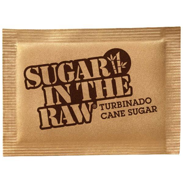 Sugar In The Raw 1200 Count Packs - 11.9 Pound Per Case.