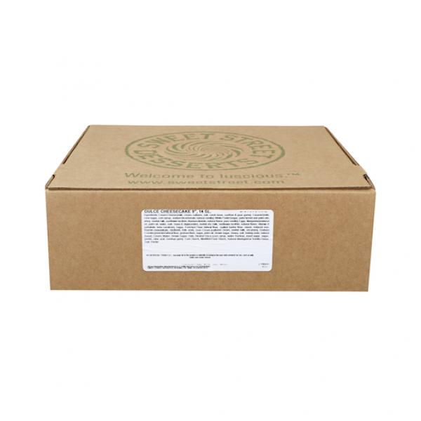 Cheesecake Dulce De Leche Frozen 4.56 Pound Each - 2 Per Case.