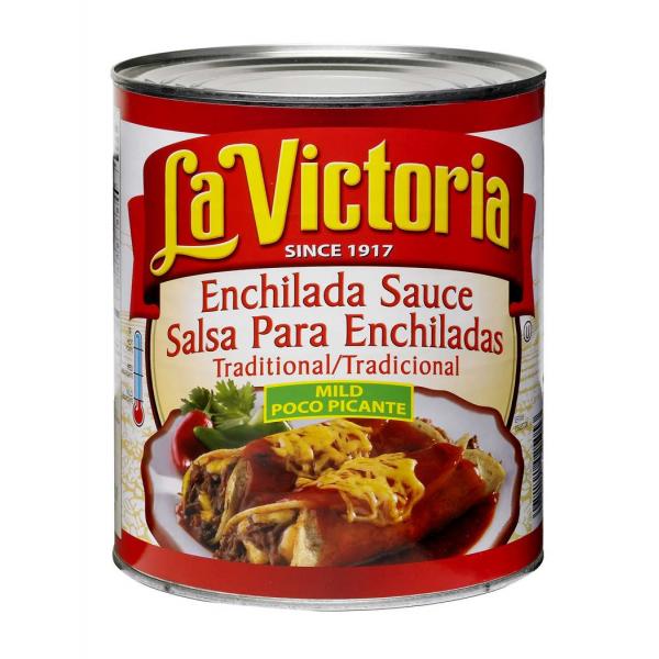 La Victoria Red Enchilada Sauce 102 Ounce Size - 6 Per Case.