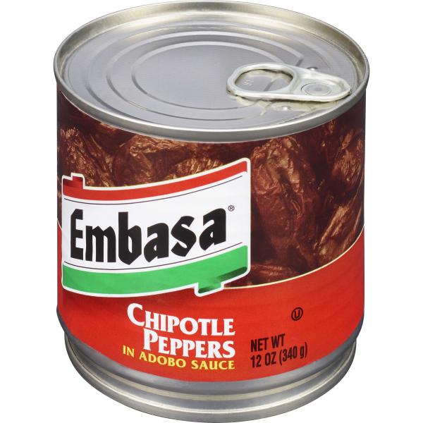 Embasa Chipotle Peppers 12 Ounce Size - 12 Per Case.