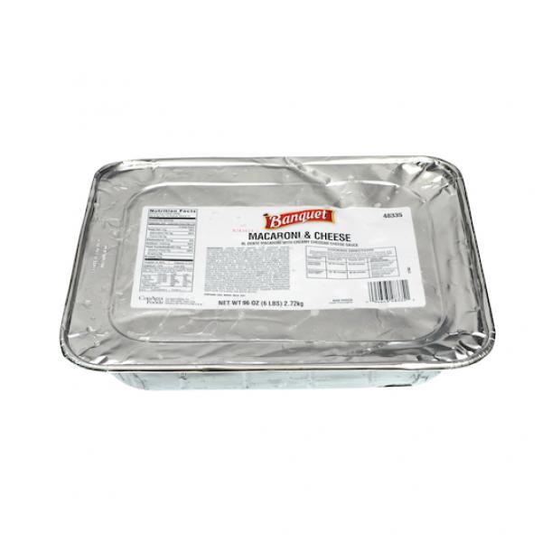 Entree Banquet Macaroni & Cheese 96 Ounce Size - 4 Per Case.