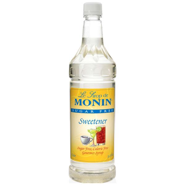 Monin Sugar Free Sweetener 1 Liter - 4 Per Case.
