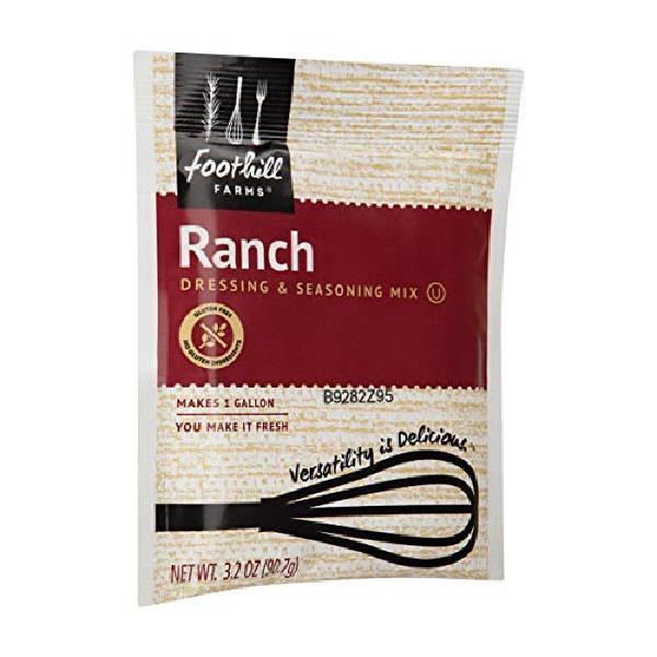Foothill Farms Ranch Dressing & Seasoning Mix Bag 10 Pound Each - 1 Per Case.