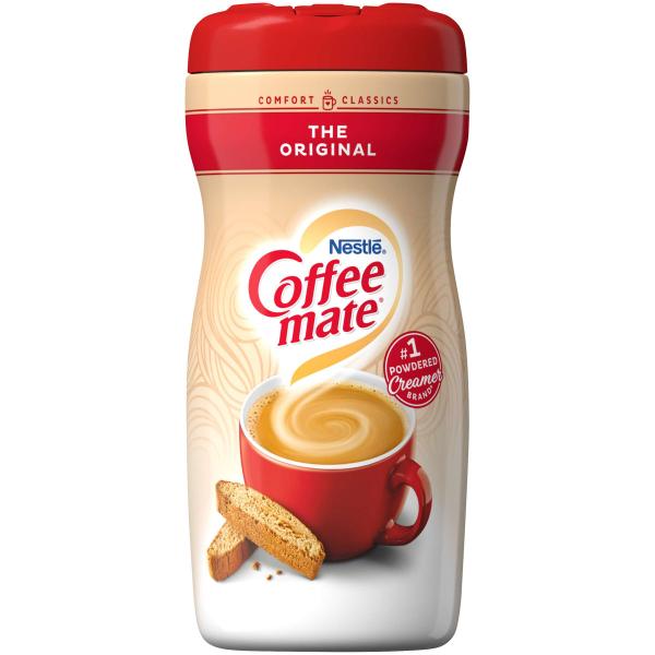 Nestle Coffee Mate Original Coffee Powder X6 Ounce Size - 12 Per Case.